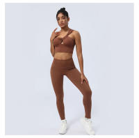 Sudadera Deportiva Para Mujer Con Almohadillas Medio Soporte Hombro Único Yoga Fitness Running Ropa De Gimnasio - details 7