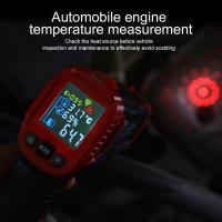 Termómetro Infrarrojo Digital No Contacto Con Pantalla LCD De Color Precisión Alta Para Industrial Medidor De Temperatura Con Láser - details 10