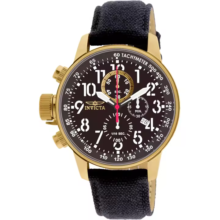 Reloj de pulsera Invicta Invicta I-Force - 1515 correa color: Negro Dial Metal Negro Hombre - 1