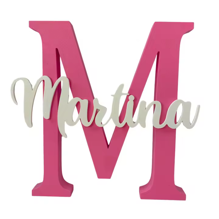 Letra Decorativa 3D con Nombre Personalizado – Ideal para Habitaciones Infantiles, Eventos o Regalos Originales. MFS Myfuturshop® - 1
