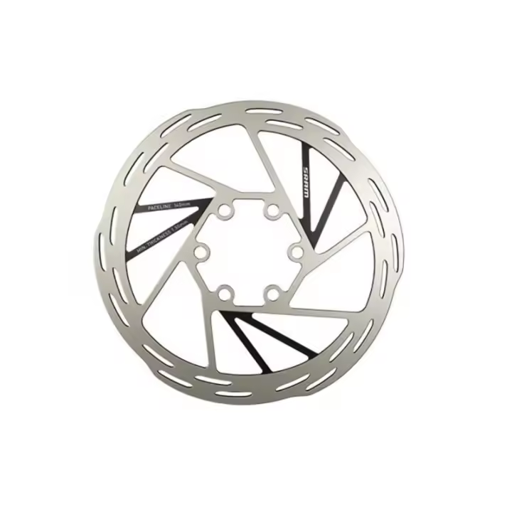Sram SRAM Disco de Freno PACELINE 140mm 6 Agujeros Negro con Tornillos de Acero - 1
