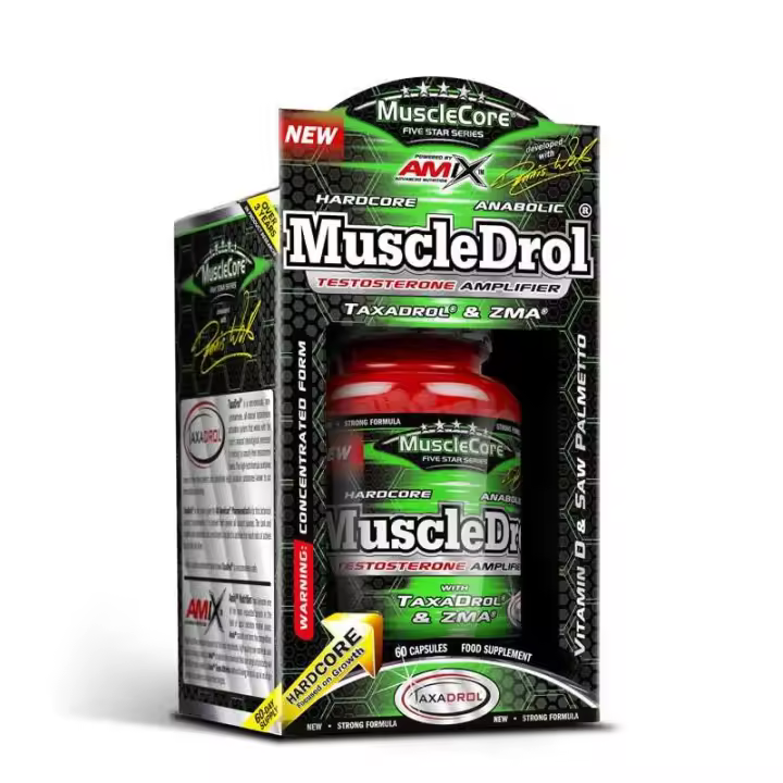 Amix Muscledrol Suplemento Nutricional 60 Cápsulas - 1