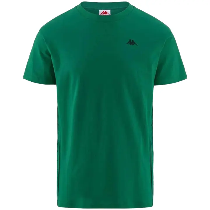 Camiseta de Manga Corta Kappa  para hombre en color verde - 1