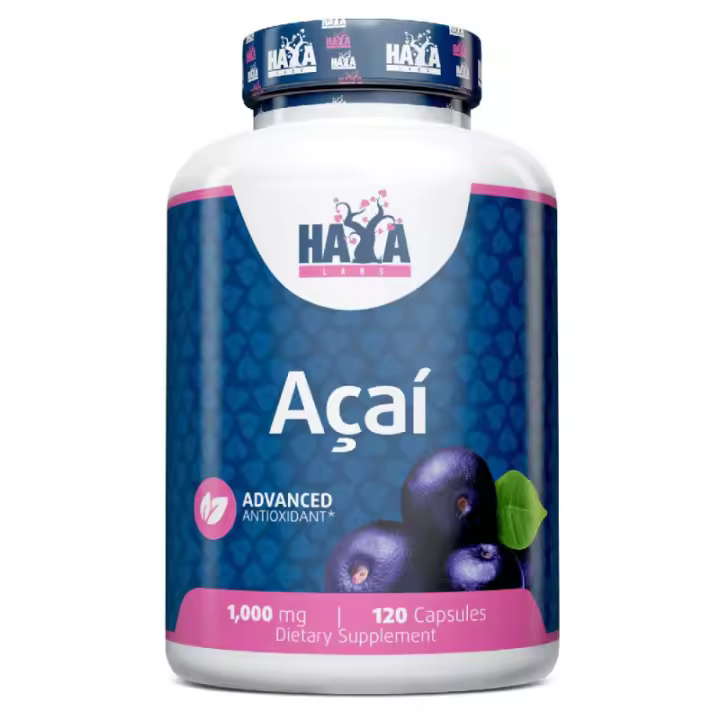HAYA LABS Acai 1000 mg. - 120 Caps. - 1