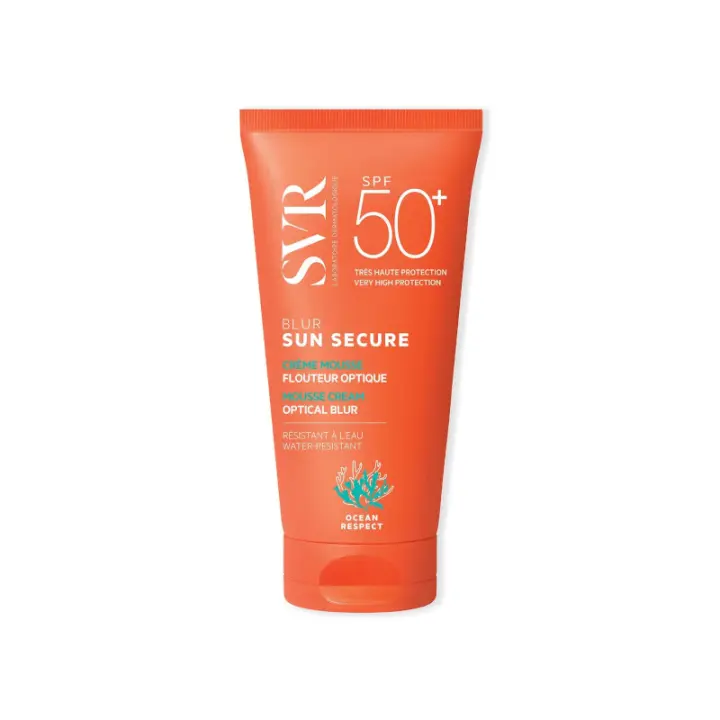 SVR SUN SECURE SIN PERFUME CREMA MOUSSE EFECTO DIFUMINADOR OPTICO SPF50 50 ML - 1