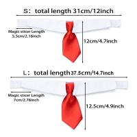 Corbata De Tuxedo Para Perros Y Gatos Negro Y Rojo Collar Formal Para Mascotas Accesorios Para Bodas Fiestas Y Vacaciones Regalo Adecuado Para Pequeños Y Medianos Perros Y Gatos - details 2