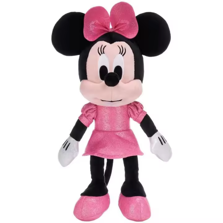 Peluche Brillo Mickey/ Minnie Mouse Disney 32cm - 1
