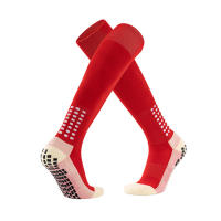 Calcetines De Fútbol Largos Para Hombres Y Mujeres Antideslizantes Y Anti-fricción Con Fondo De Silicona Alto Para Deportes Y Adecuados Para El Otoño - details 2