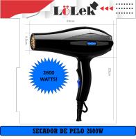💨 Secador de Pelo 2600W – Con Difusor y Condensador de Aire, 3 Niveles de Temperatura, 2 Velocidades, Función de Aire Frío – Secado Rápido y Peinado Profesional para Rizos Definidos o Alisado Perfecto 🔥✨ - details 1