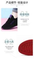 Zapatillas Casuales Para Mujer Transpirables De Malla Cómodas Para Verano Deporte Senderismo Tenis Planos De Correr - details 5