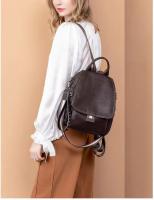 Mini Bolso de Hombre para Mujer, Bolso de Hombre, Bolso de Hombre, Bolso de mano, mochilas de viaje, Café, Moderno - details 0