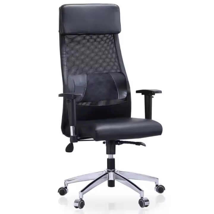 Miroytengo Silla de escritorio Office Transpirable color Negro Oficina Elegante - 1