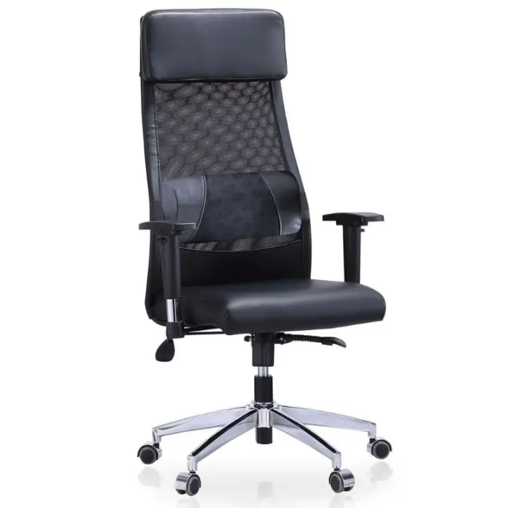 Miroytengo Silla de escritorio Office Transpirable color Negro Oficina Elegante - 1