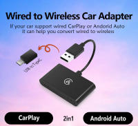 Nueva 2 En 1 Adaptador De Coche Carplay Y Android Auto Mini Box Wireless Carplay Para USB/Type C Plug And Play - details 0