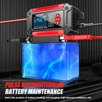 Cargador De Batería De Coche FOXSUR 12V 6A FTC-1206 Para Motocicleta Camión Mantenedor De Baterías De Agua Y Ácido Líquido Con Pantalla LCD Digital - details 9