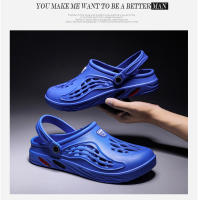 Sandalias De Verano Para Hombre EVA Ligera Zapatillas Casuales Clogs Para Jardín Y Playa Talla Grande 49 Zapatos Planos Para El Hogar Y Exteriores - details 13