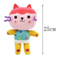 Muñeca De Peluche Gabby Casa De Muñecos Animales Lindo Juguete Gaby Gato De Peluche Dibujos Animados Muñeco De Cordero Para Niños - details 7