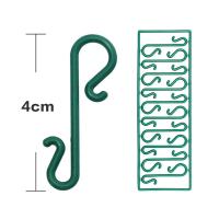 Ganchos S Shaped Para Adornos De Navidad Plásticos Soporte Para Esferas De Árbol De Navidad Decoración De Casa Y Fiestas De Año Nuevo - details 8