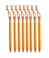10pcs De Palos De Tenda Ultraligeros De Aleación De Aluminio 18cm Con Bolsa De Almacenamiento Convenientes Para Camping Y Actividades Al Aire Libre - details 5