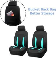 Funda del asiento delantero del automóvil, funda de almohada del asiento delantero del automóvil transpirable, accesorios de protección de almohadas del asiento del automóvil impermeables y cómodos, adecuados para autocaravanas, SUV、 Camión - details 3