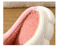 Nuevos Pantuflas De Algodón Para Hombre 2024 Cómodas Y Cálidas Antideslizantes Para El Hogar Y Pareja Pantuflas De Invierno Para Adultos - details 7