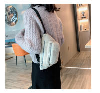 Bolsa De Pecho De Peluche Nueva Para Mujer Bolso Transversal De Otoño E Invierno Estilo Moda Bolsa De Hombro Pequeña - details 2