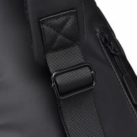 Bolsa De Pecho Para Hombre Moda Tendencia Gran Capacidad Bolsa Cruzada Multi-capas Ideal Para Salir Viaje Uso Diario - details 9