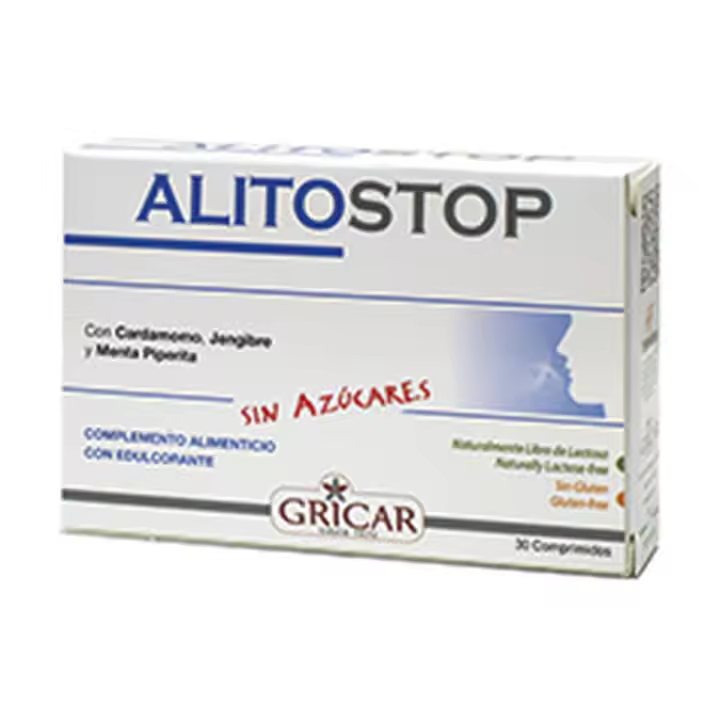 Alito Stop 30 tabletas de 500mg  Gricar - 1