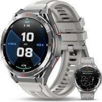 OUKITEL BT12 - Reloj inteligente militar para hombre con GPS (contestar/hacer llamadas), 480 mAh, 5 ATM, resistente al agua, reloj inteligente AMOLED de 1.4 pulgadas con presión, altitud y brújula - details 0