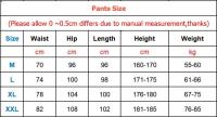 Pantalones De Correr Para Hombre Con Bolsillo Cremallera Pantalones De Fitness Y Gimnasio De Algodón Y Poliéster Talla Verdadera - details 0