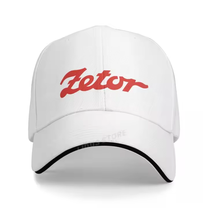 Gorro De Béisbol Zetor Moda Casual Con Logo Unisex Protección Solar Ajustable Tamaño Único Para Hombres Hatios - 1