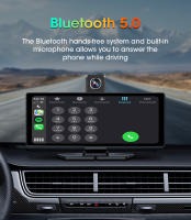 Cámara De Coche 4K Con Pantalla Táctil De 11.26 Pulgadas DVR Soporte Para Apple Carplay Y Android Auto Doble Lente Frontal Y Rear Black Box Accesorios - details 12