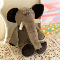 Muñeco De Peluche De Animales Del Bosque 25-35cm Conejo Perro Elefante León Tigre Zorro Mono Juguete Suave Para Niños Regalo De Cumpleaños - details 3