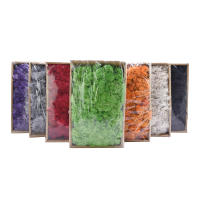 Plantas Artificiales Verdes 40g Vida Eterna Mostrador De Hierba Para Decoración De Hogar Sala De Estar Jardín Mini Paisaje Flores Falsas Para DIY Y Exposiciones - details 5
