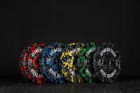 Fitness Tech Disco Bumper Plate Camuflaje Flecks Alta Resistencia Discos - details 2