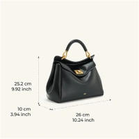 Bolso De Hombro Para Mujer JW PEI 2025 Nueva Canvas Marrón Con Cierre De Cerradura Lucía Bolso Bandolera De Lujo Para Seniors - details 0