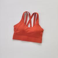 Sudadera Deportiva De Alta Gama Para Mujer Impacto Alto Push up Fitness Yoga Gimnasio Top Corto Transpirable Nylon Spandex Cierre De Tres Brechas - details 11