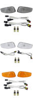 2Pcs Lámparas De Señalización Lateral Para Jeep Renegade 2014-2016 Luz De Faro Con Señal De Giro En Blanco/Azul/Nublado - details 1