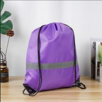 Nueva Mochila De Nylon Con Cordón Ruched Gran Capacidad Para Deportes Y Fitness Mochila Escolar De Hombro Unisex - details 3