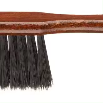 CEPILLO CUELLO BARBERO PUAS PULIDAS MANGO MADERA (marca: Barber Line) - 1