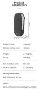 Funda De Llave De Coche En Silicona Para Kia Ray 2023 Sportage 2022 K7 2020 Cadenza 2020 Sorento 4 Soul Telluride K3 Cerato 2020 Protección Estilo Y Durabilidad - details 9