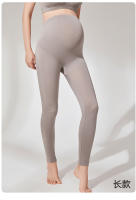Leggings De Yoga Para Embarazadas Cintura Alta Soporte Para Bello Pierna Delgada Mallas De Maternidad Confort Transpirables Para Todas Las Estaciones - details 13