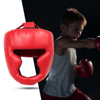 Protector De Cabeza Completo Para Karate Muay Thai Taekwondo Boxeo Equipamiento Protectoro De Goma PU Para Hombres Mujeres Y Niños - details 3