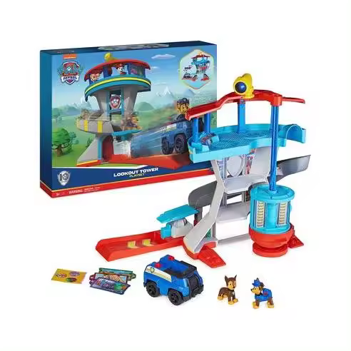 Spin Master Playset Paw Patrol Lookout Tower con Lanzador - Emocionante Rescate - 1