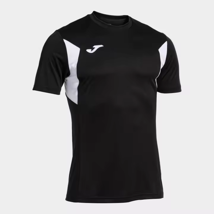 Camiseta M/C Hombre Joma Winner III 103150 Negro Blanco 102 Elástica - 1