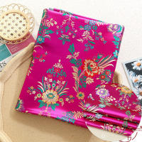 Tela De Brocado Floral Retro En Jacquard Para Vestido De Escenario Traje De Sastre Decoración Del Hogar Bolsa De Satén DIY Artículos De Tela - details 12