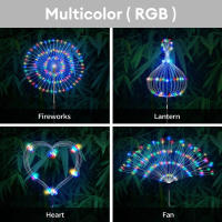 Luz De Fuego Solar Con Dandelion 90/120/150/200 LED Para Jardín Paisaje Jardín Navidad Decoración DIY Luz De Humo Moderna IP65 - details 2