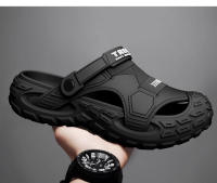 Sandalias EVA Para Hombres En Verano Con Suela Gruesa Y Suave Para Uso Al Aire Libre Zapatos De Playa Para Deportes Casuales Y Perforados - details 6