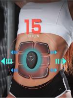 Parche De Estimulación Muscular Para Entrenamiento Abdominal Apparato De Quemado De Grasa Inteligente Fitness Unisex - details 0