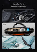 Mini Cara De Acero Recargable Para Hombres Afeitadora Eléctrica Portátil Para Viajes Cabeza Redonda Cuchilla Desmontable Y Lavable - details 8